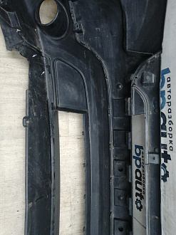 AA045252; Бампер передний; без паркт.; без омыват. ( BB5317C831) для Ford Explorer V (2011-2015)/БУ; Оригинал; Р1, Мелкий дефект; 