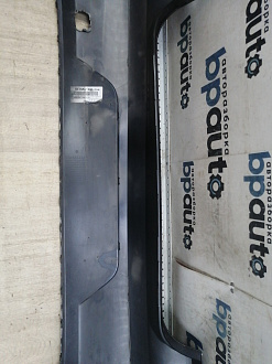 AA046092; Бампер задний, без молдинга; без паркт. (3AE807417) для Volkswagen Passat B7 Sedan (2011- 2014)/БУ; Оригинал; Р1, Мелкий дефект; 