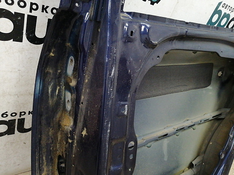 Фотография детали AA025267; Дверь задняя правая, без накладки (77004-2B020) для Hyundai Santa Fe II рест. (2010-2012)/БУ; Оригинал; Р2, Удовлетворительное; . Фото номер 9