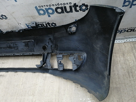 BA000245; Бампер передний; без паркт.; под омыват. (5M0807221N) для Volkswagen Golf Plus II (2009-2014)/БУ; Оригинал; Р2, Удовлетворительное; 