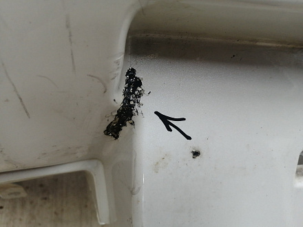 AA045793; Бампер задний; под паркт. (52159-42170) для Toyota Rav4/БУ; Оригинал; Р1, Мелкий дефект; 