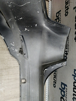 BA000238; Бампер задний; под паркт. (BS71-F17906-A) для Ford Mondeo Sedan IV рест. (2010- 2014)/БУ; Оригинал; Р1, Мелкий дефект; 