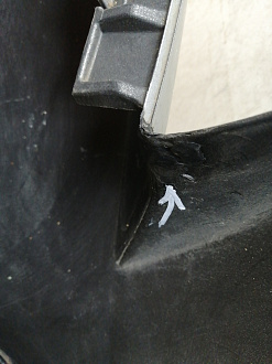 AA045703; Бампер передний; без паркт.; без омыват. (52119-02680) для Toyota Auris I (2007- 2010)/БУ; Оригинал; Р2, Удовлетворительное; 