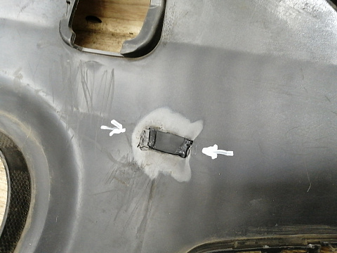 Фотография детали AA035314; Юбка заднего бампера, М-пакет (51128075839) для BMW 4 серия G22 G23/БУ; Оригинал; Р1, Мелкий дефект; . Фото номер 6