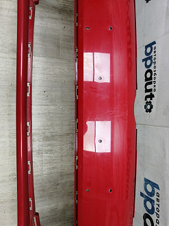 AA044395; Бампер передний; без паркт.; под омыват. (5С6807221B) для Volkswagen Jetta VI (2010- 2014)/БУ; Оригинал; Р1, Мелкий дефект; 
