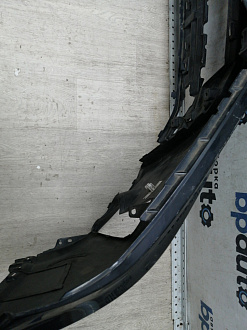 AA045971; Бампер передний; под паркт.; без омыват. (52119-0E350) для Toyota Highlander III рест. (2016 — 2019)/БУ; Оригинал; Р2, Удовлетворительное; 