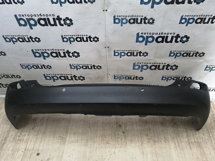 AA044543; Бампер задний; под паркт. (52159-42190) для Toyota Rav4 40 (2013 — 2015)/БУ; Оригинал; Р1, Мелкий дефект; 