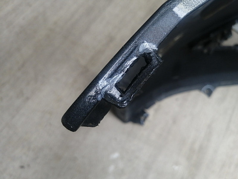 Фотография детали AA045776; Бампер передний; под паркт.; под омыват. (B63B-50031) для Mazda 3 BM/БУ; Оригинал; Р1, Мелкий дефект; . Фото номер 17