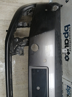 BA000249; Бампер передний; под паркт.; под омыват. (5M0807221N) для Volkswagen Golf Plus II (2009-2014)/БУ; Оригинал; Р1, Мелкий дефект; 