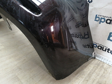 AA045384; Бампер задний, под накладку; под паркт. (85022-1LA0H) для Infiniti QX80 I рест. (2014-2017)/БУ; Оригинал; Р1, Мелкий дефект; 