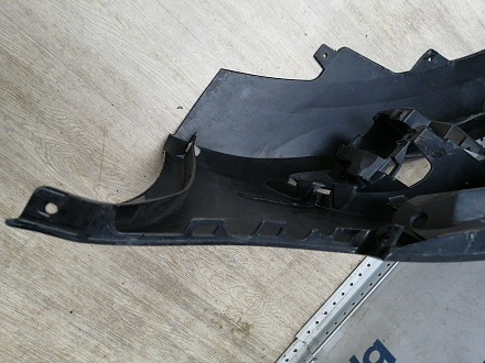 AA045630; Бампер передний; под паркт.; под омыват. (4G0 807 437) для Audi A6 C7/БУ; Оригинал; Р1, Мелкий дефект; 