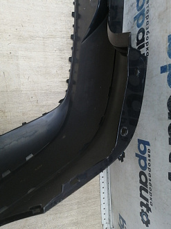 AA046092; Бампер задний, без молдинга; без паркт. (3AE807417) для Volkswagen Passat B7 Sedan (2011- 2014)/БУ; Оригинал; Р1, Мелкий дефект; 