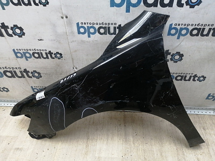 BA000299; Крыло переднее левое (53802-33160) для Toyota Camry 40 рест. (2010 — 2011)/БУ; Оригинал; Р2, Удовлетворительное; 