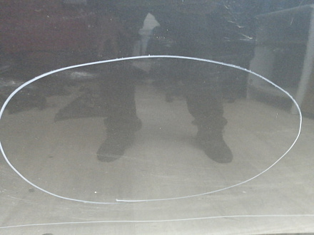 AA045486; Дверь передняя правая (7H0831056) для Volkswagen/БУ; Оригинал; Р3, Под восстановление; 