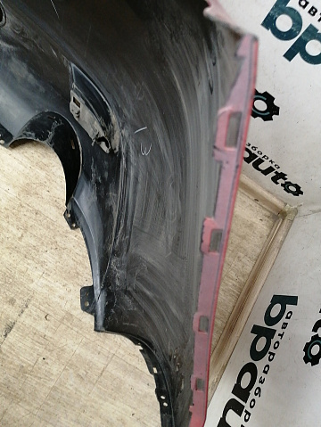 Фотография детали AA040708; Бампер задний; без паркт. (BHN9-50221) для Mazda 3 III (BM) HB (2013-2016)/БУ; Оригинал; Р2, Удовлетворительное; . Фото номер 13