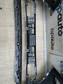 AA046305; Бампер передний; под паркт.; под омыват. (52119-48590) для Lexus RX IV рест. (2019 — 2022)/БУ; Оригинал; Р1, Мелкий дефект; 