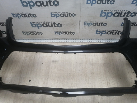 AA045761; Бампер передний, AMG; под паркт.; под омыват. (A1668856425) для Mercedes-Benz GL-klasse II (X166) (2012-2016)/БУ; Оригинал; Р1, Мелкий дефект; 