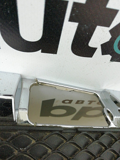 AA002442; Юбка заднего бампера, AMG (A1668850053) для Mercedes-Benz M-klasse III (W166) (2011-2015)/БУ; Оригинал; Р1, Мелкий дефект; 