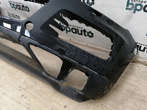 Фотография детали AA038489; Бампер передний; без паркт.; под омыват. (7P6807221B) для Volkswagen Touareg II (2010-2014)/БУ; Оригинал; Р1, Мелкий дефект; . Фото номер 2