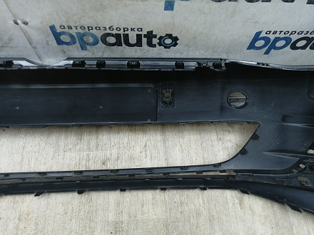 BA000228; Бампер передний; под паркт.; под омыват. (5G0807221) для Volkswagen Golf/БУ; Оригинал; Р1, Мелкий дефект; 