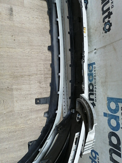 AA045848; Бампер передний; без паркт.; без омыват. (86511-4Y000) для Kia Rio/БУ; Оригинал; Р1, Мелкий дефект; 