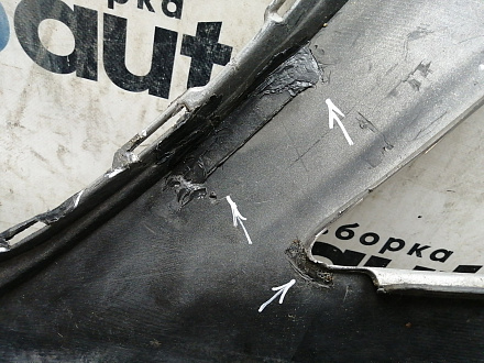 AA045539; Бампер передний; под паркт.; без омыват. (52119-50890) для Lexus LS IV (2006- 2009)/БУ; Оригинал; Р2, Удовлетворительное; 