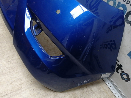 BA000148; Бампер задний; под паркт. (86611-4L200) для Hyundai Solaris I HB (2010- 2014)/БУ; Оригинал; Р1, Мелкий дефект; 