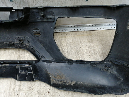 AA044384; Бампер передний; под паркт.; без омыват. (51117176266) для BMW Х6 I (E71) (2007-2012)/БУ; Оригинал; Р1, Мелкий дефект; 