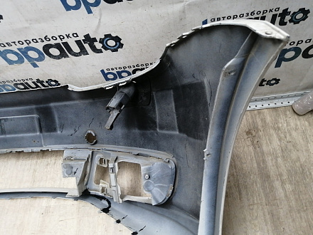 AA045692; Бампер передний; без паркт.; под омыват. (1T0 807 221 M) для Volkswagen Touran II (2010-2015)/БУ; Оригинал; Р1, Мелкий дефект; 