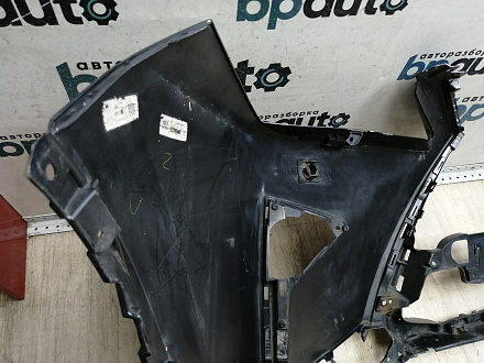 AA046302; Бампер передний; под паркт.; под омыват. (52119-48D40) для Lexus RX IV (2016 — 2019)/БУ; Оригинал; Р1, Мелкий дефект; 