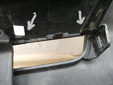AA034879; Бампер задний; без паркт. (96895643) для Chevrolet Orlando (2011-2014)/БУ; Оригинал; Р1, Мелкий дефект; 
