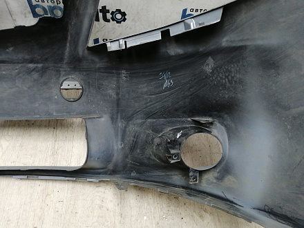 AA045931; Бампер передний; без паркт.; без омыват. (52119-02A90) для Toyota Auris I рест. (2010- 2013)/БУ; Оригинал; Р1, Мелкий дефект; 