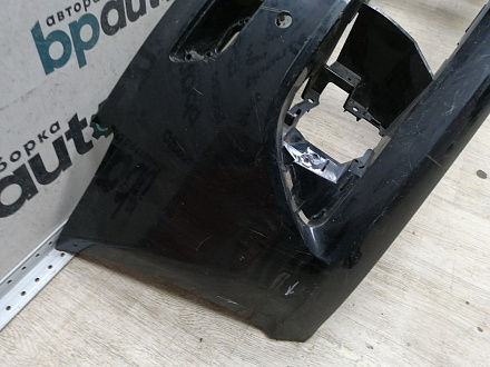 BA000166; Бампер передний; под паркт.; под омыват. (4G0 807 437) для Audi A6 C7/БУ; Оригинал; Р1, Мелкий дефект; 