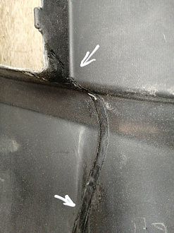 AA036459; Бампер передний; без паркт.; под омыват. (52119-05190) для Toyota Avensis/БУ; Оригинал; Р2, Удовлетворительное; 