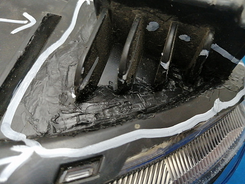 Фотография детали AA029241; Фара галоген правая (96831092) для Chevrolet Aveo/БУ; Оригинал; Р1, Мелкий дефект; . Фото номер 33