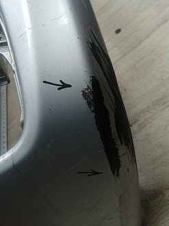 AA045988; Бампер передний; без паркт.; под омыват. (52119-12C70) для Toyota Corolla 150 рест. (2010-2013)/БУ; Оригинал; Р2, Удовлетворительное; 