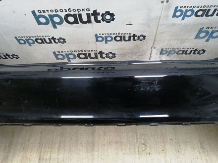 AA046116; Бампер задний; без паркт. (86611-4Y000) для Kia Rio III Sedan (2011- 2015)/БУ; Оригинал; Р1, Мелкий дефект; 