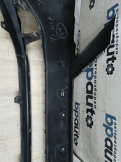 AA046172; Бампер передний; под паркт.; под омыват. (52119-33983) для Toyota Camry 50 (2012 — 2014)/БУ; Оригинал; Р1, Мелкий дефект; 