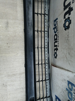 AA046000; Юбка переднего бампера (52129-0E010) для Toyota Highlander III (2014 — 2016)/БУ; Оригинал; Р2, Удовлетворительное; 