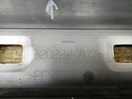 AA027004; Бампер передний; без паркт.; под омыват. (62022KA10H) для Nissan Teana 32/БУ; Оригинал; Р1, Мелкий дефект; 