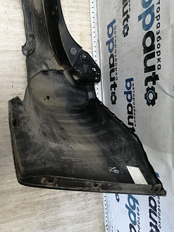 AA044862; Бампер задний; без паркт. (6410D125) для Mitsubishi Pajero Sport III (2015-2020)/БУ; Оригинал; Р1, Мелкий дефект; 