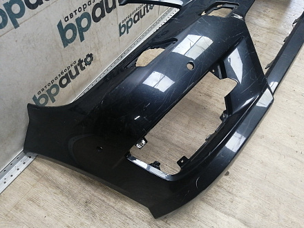 BA000058; Бампер передний, AMG; под паркт.; под омыват. (A2048807847) для Mercedes-Benz C-klasse III рест. (W204) (2011-2015)/БУ; Оригинал; Р1, Мелкий дефект; 