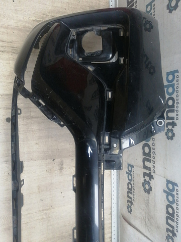 Фотография детали AA046201; Бампер передний; без паркт.; без омыват. (52119-0KM60) для Toyota Fortuner II рест. (2020- н.в.)/БУ; Оригинал; Р1, Мелкий дефект; . Фото номер 5