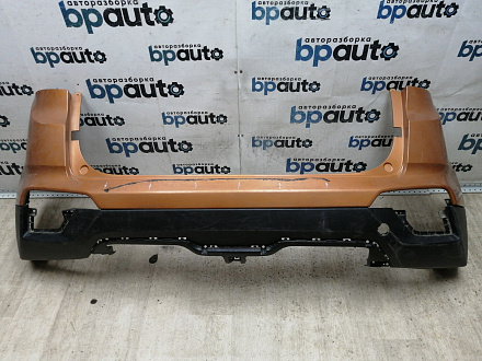 BA000136; Бампер задний; без паркт. (86611-M0000) для Hyundai Creta I (2016-2021)/БУ; Оригинал; Р2, Удовлетворительное; 