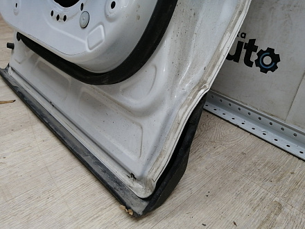 AA045166; Дверь задняя левая (KD53-73010) для Mazda CX-5/БУ; Оригинал; Р0, Хорошее; (34K) Белый перламутр