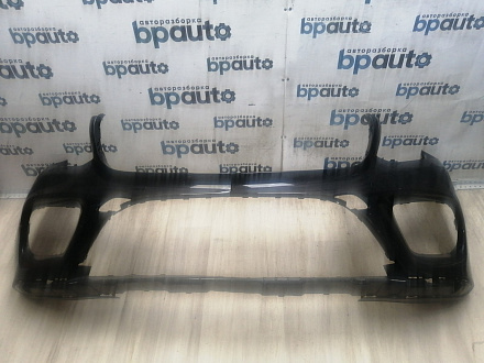 AA046095; Бампер передний; под паркт.; без омыват. (A1668851800) для Mercedes-Benz GLS-klasse I (X166) (2015-2019)/БУ; Оригинал; Р1, Мелкий дефект; 