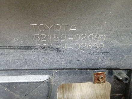 AA045703; Бампер передний; без паркт.; без омыват. (52119-02680) для Toyota Auris I (2007- 2010)/БУ; Оригинал; Р2, Удовлетворительное; 