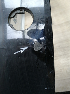 BA000168; Бампер передний; без паркт.; без омыват. (8K0 807 437) для Audi A4 B8/БУ; Оригинал; Р1, Мелкий дефект; 