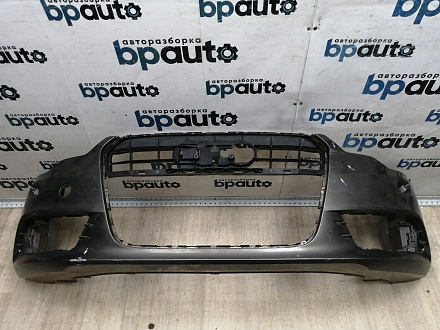 BA000161; Бампер передний; под паркт.; под омыват. (4G0 807 437) для Audi A6 C7/БУ; Оригинал; Р1, Мелкий дефект; 
