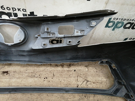 AA038082; Бампер передний; без паркт.; под омыват. (52119-4A904) для Toyota Rav4 40 (2013 — 2015)/БУ; Оригинал; Р1, Мелкий дефект; 